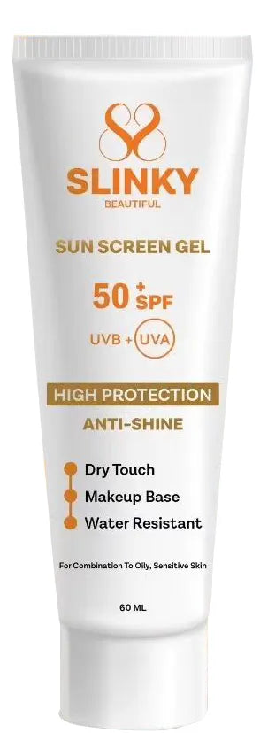 Slinky Sunscreen Gel SPF 50+ 60g for oily skin