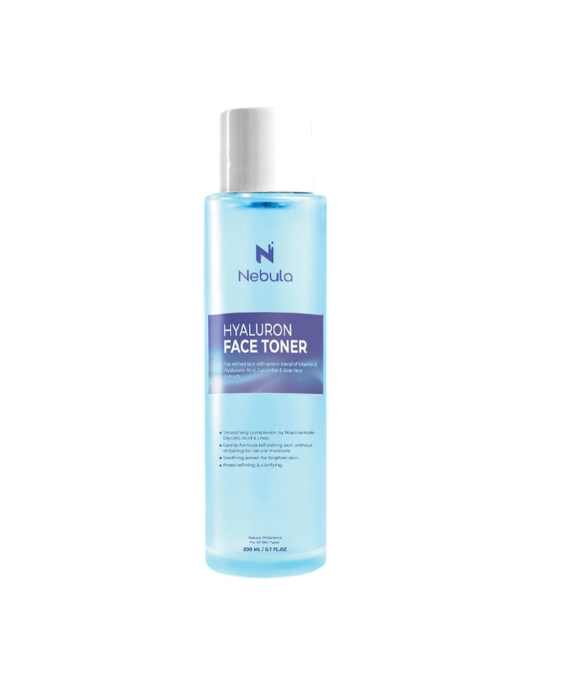 Nebula Hyaluron Face Toner for pore refining and hydration