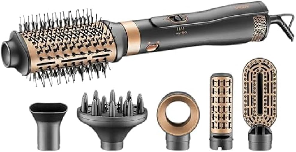 VGR V-491 Hair Styler brush and diffuser attachments