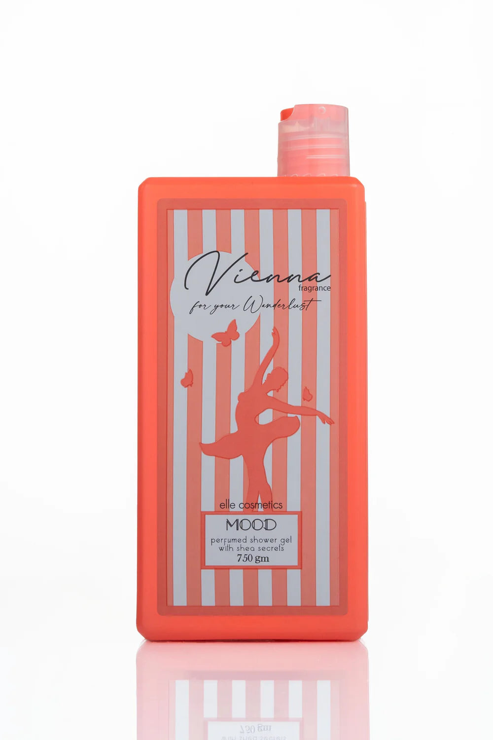 MOOD Vienna Shower Gel 750ml with shea butter and aloe vera