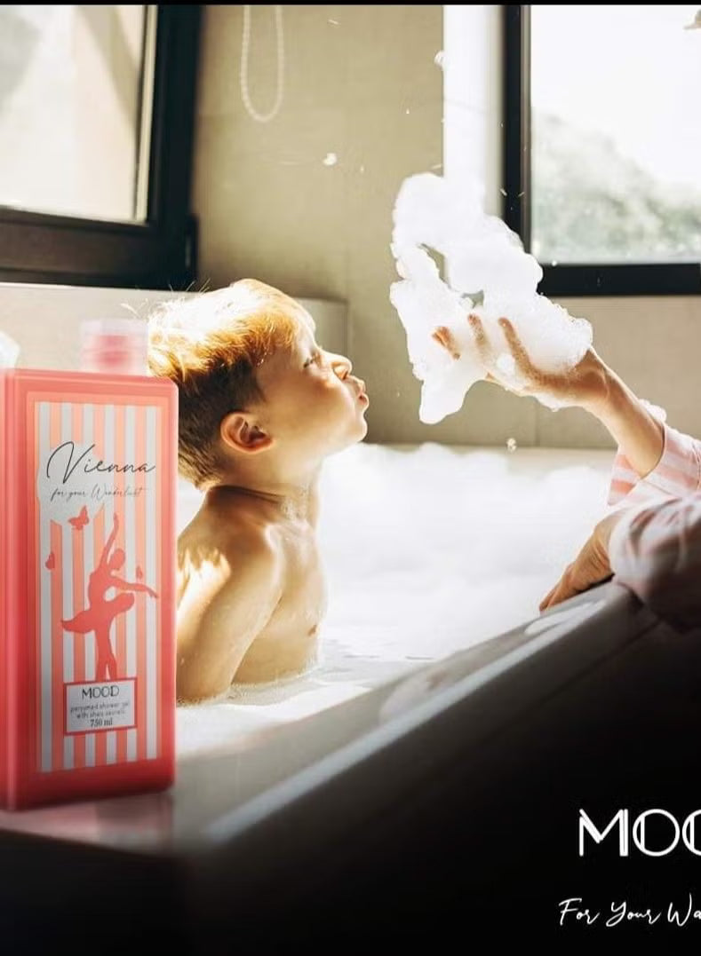 MOOD Vienna Shower Gel bottle details
